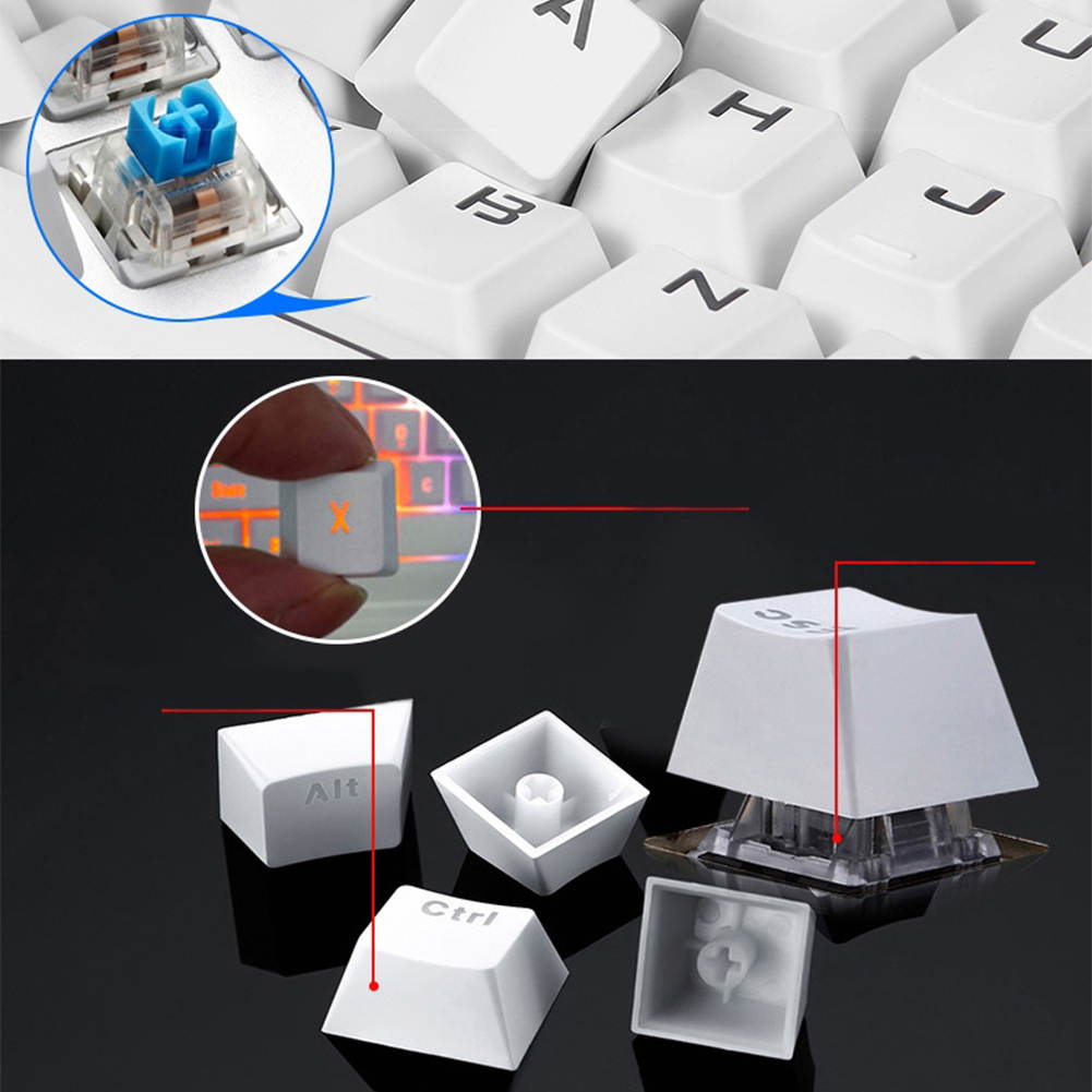 UrChoiceLtd&reg; 2017 Technology X9 Multimedia Mechanical Keyboard Ergonomic Usb Wired Gamer Gaming Keyboard with 104 Keys Mixed LED Backlit Blue Switch For PC Laptop Computer