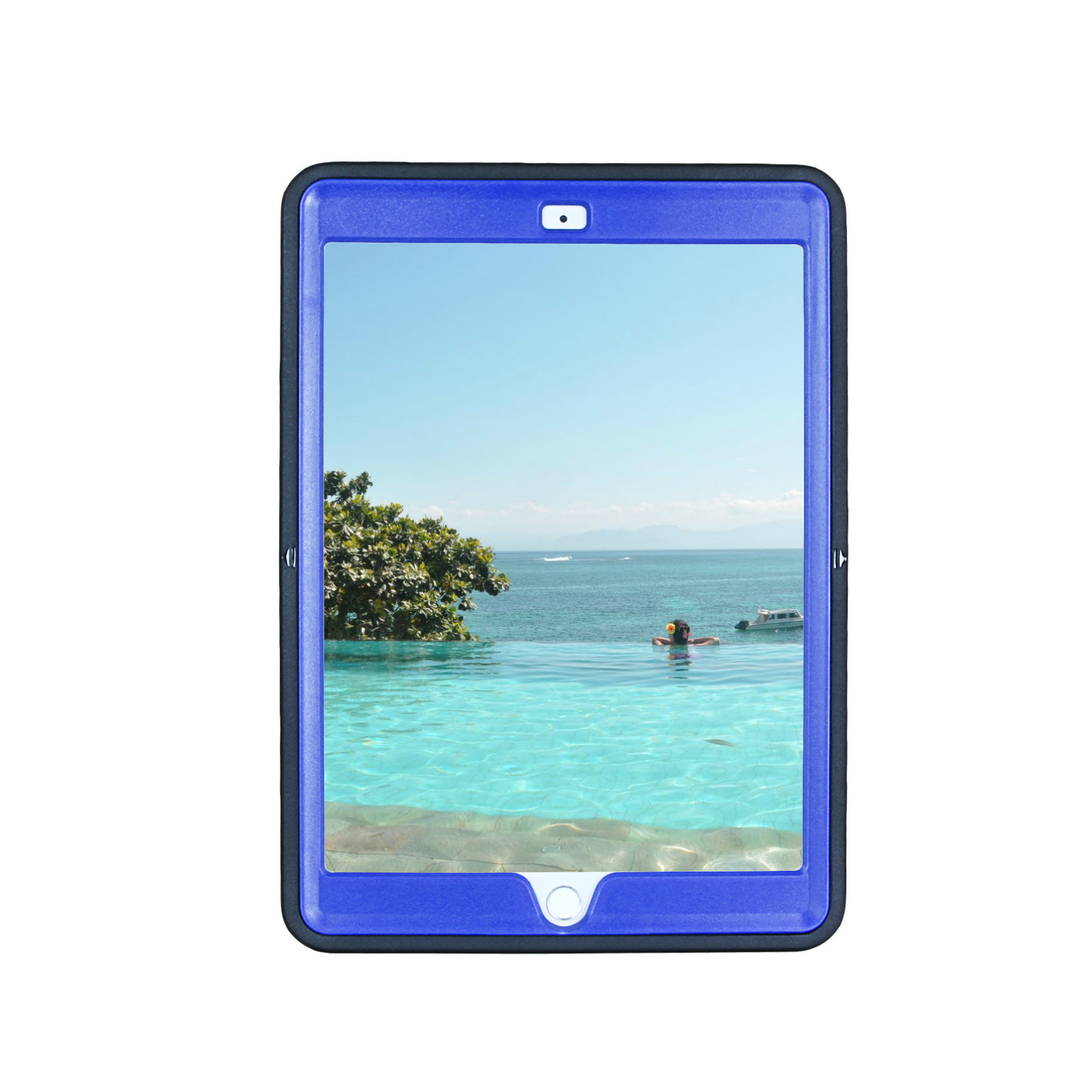 UAG Designed for Microsoft Surface Go 2 / Surface Go Case Scout w/Handstrap [Black] Rugged Military Drop Tested Protective Cover