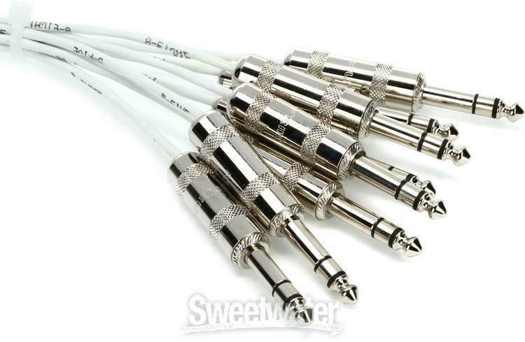 Pro Co MT8BQXF-10 8-channel 1/4" TRS Male to XLR Female Snake - 10 foot