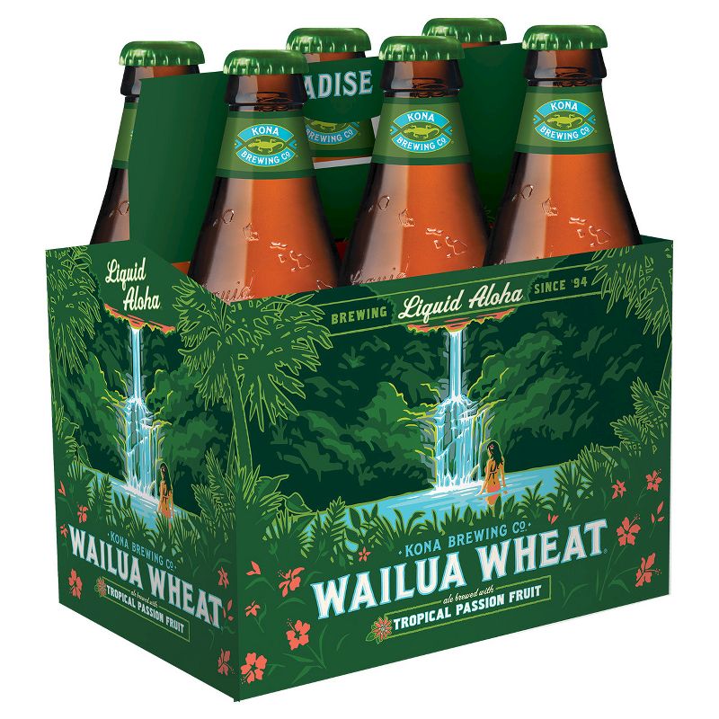 Kona Wailua Wheat Beer - 6pk/12 fl oz Bottles