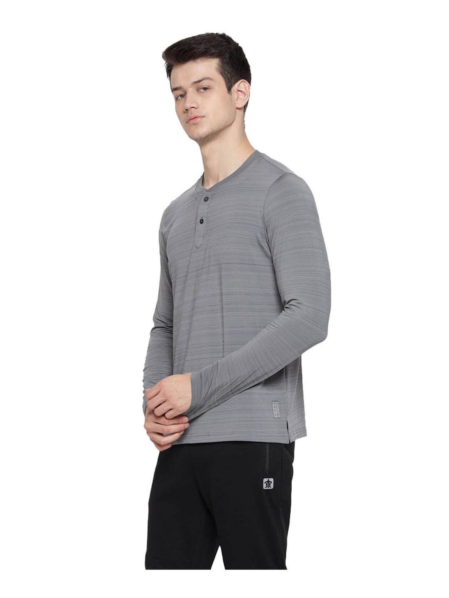 Turtle Grey Striped T-Shirt