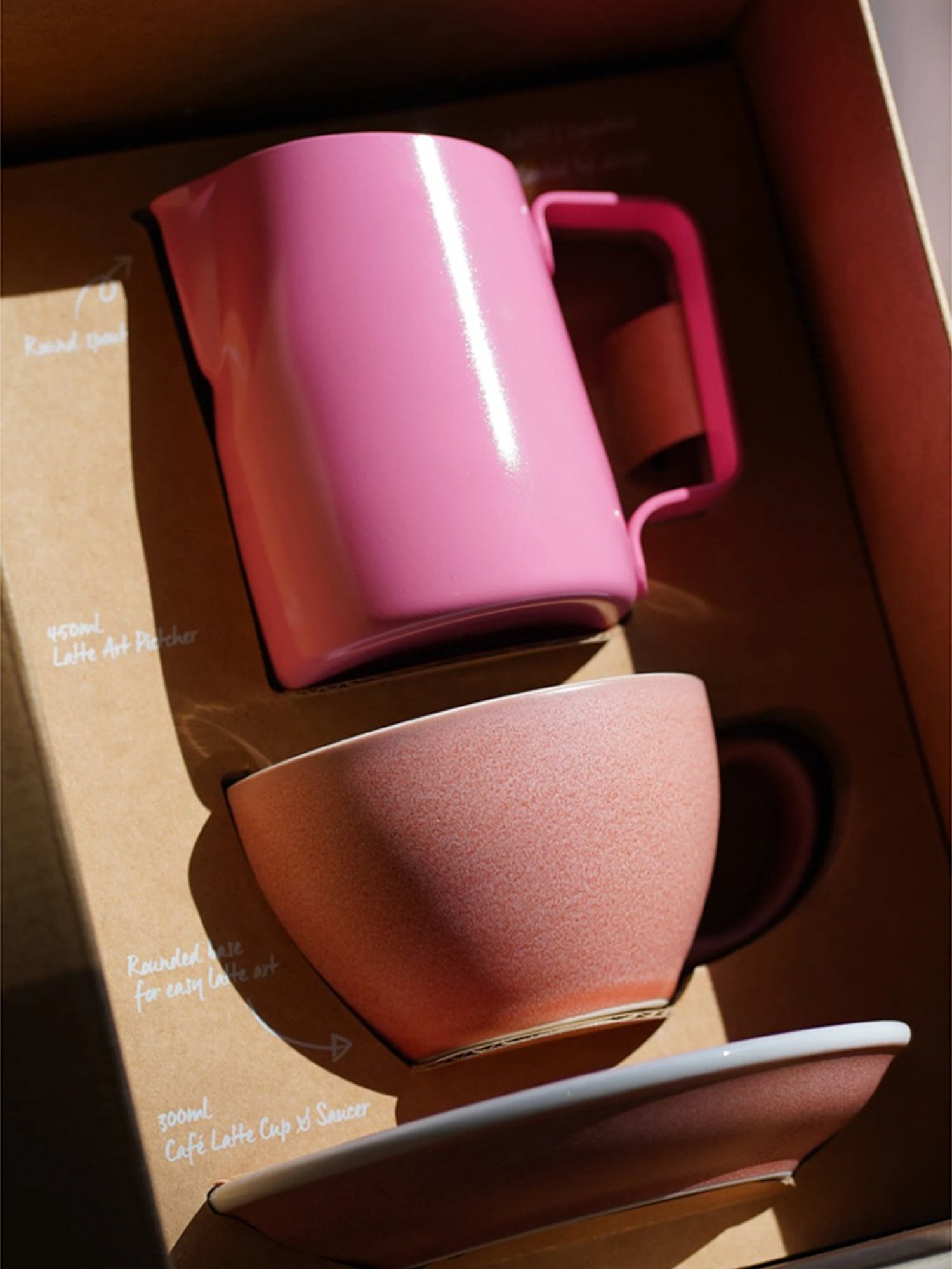 WPM X LOVERAMICS Latte Art Set (Pink)