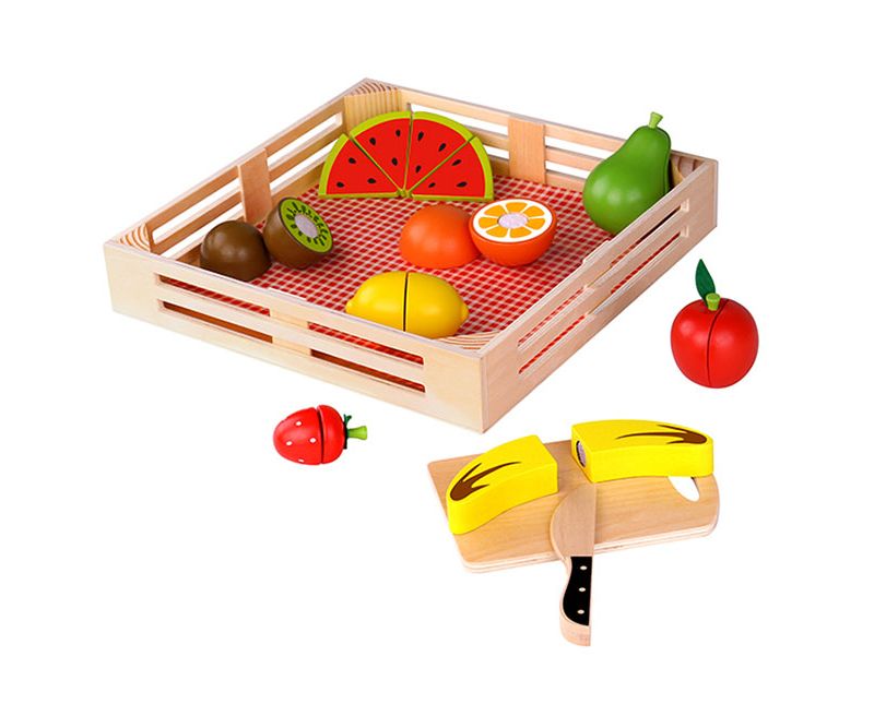  Fat Brain Toys Orchard Fresh Cutting Fruit FB183-1