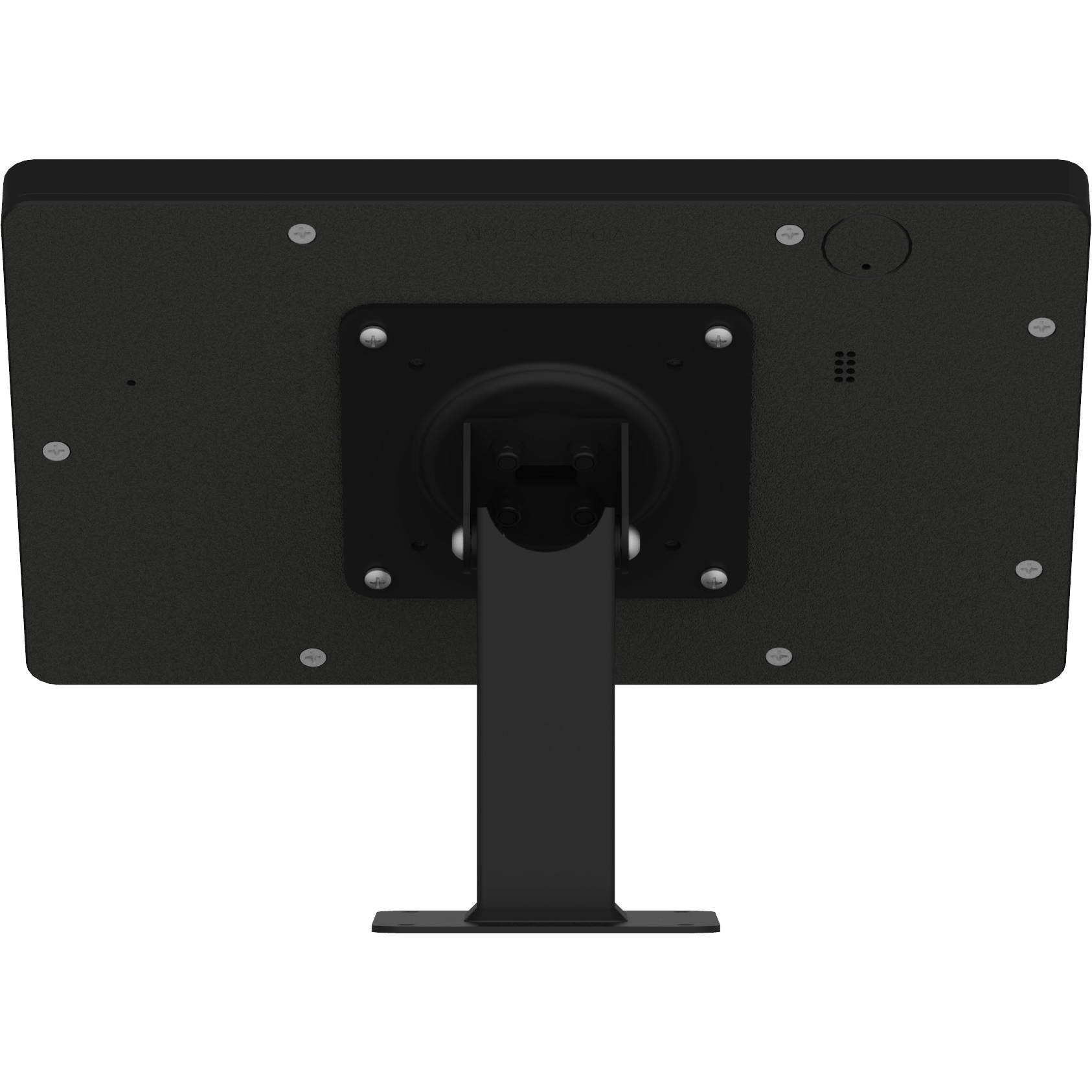 VidaMount Black Enclosure and Rotating & Tilting Desk/Table Mount [Bundle] compatible with Samsung Galaxy Tab E 9.6