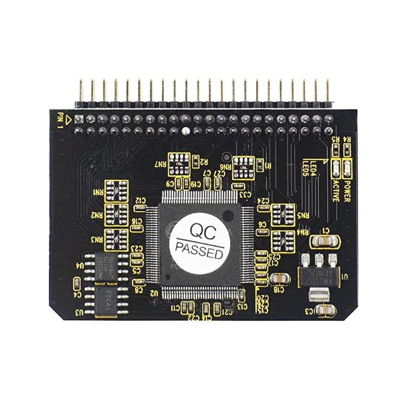 SD Card to 25 Inch IDE Adapter SDHC SDXC MMC Memory Card Converter to Laptop HDD 44 Pin Male PATA Port