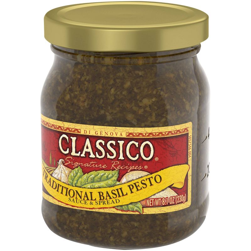 Classico Signature Recipes Traditional Basil Pesto - 8.1oz