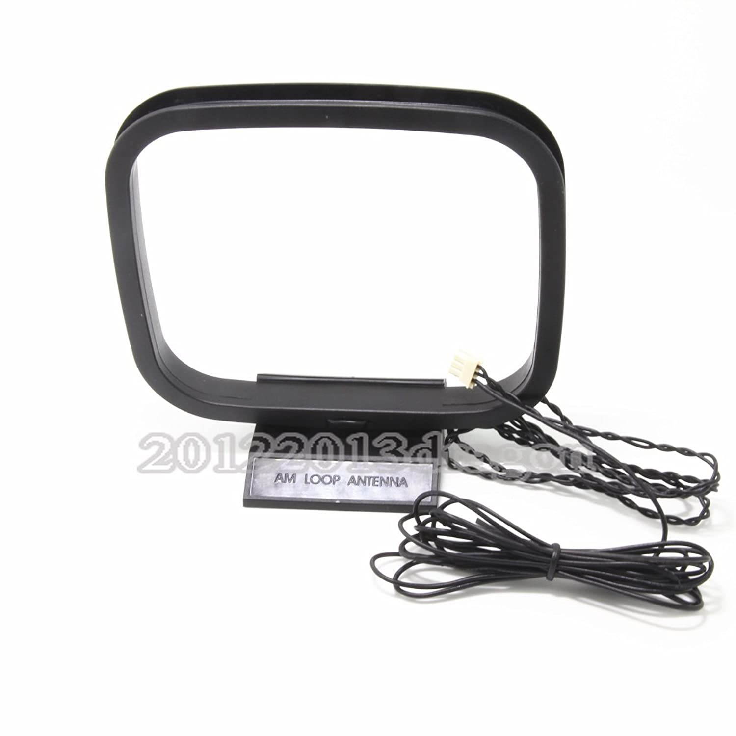 Ancable FM and AM Loop Antenna with 3-Pin Mini Connector for Sony Sharp Stereo AV Receiver Systems