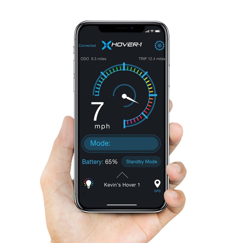 GoTrax Hoverfly Hoverboard Seat Attachment - Black