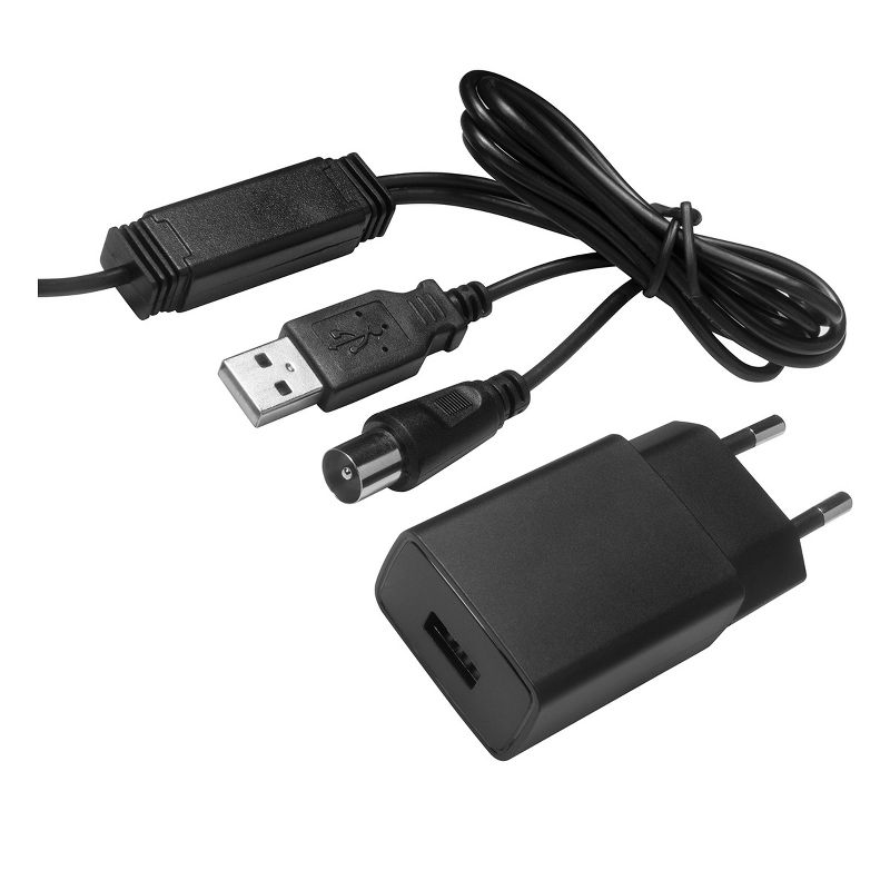 One For All 14451 Amplified HDTV Indoor Antenna with Signal Level Indicator