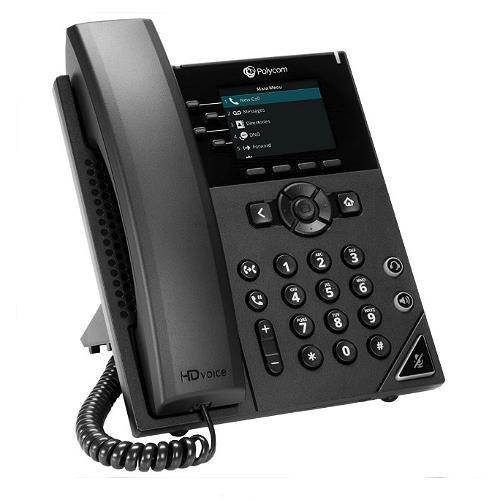 Poly 250 Ip Phone - Corded - Corded - Desktop Wall Mountable