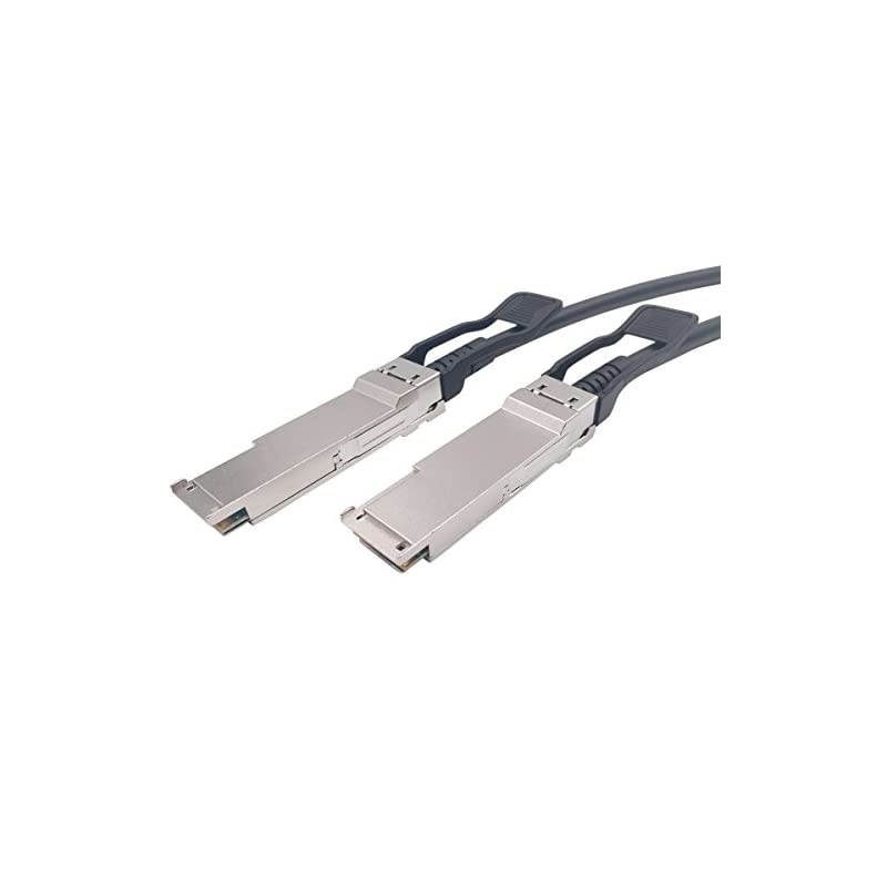 1M QSFP+ DAC Cable,  40GbE QSFP+ Passive Networking Cable,30AWG Black, for Cisco QSFP-H40G-CU1M, Dell, Ubiquiti, D-Link, Juniper, Huawei, Mellanox, Mikrotik, SuperMicro