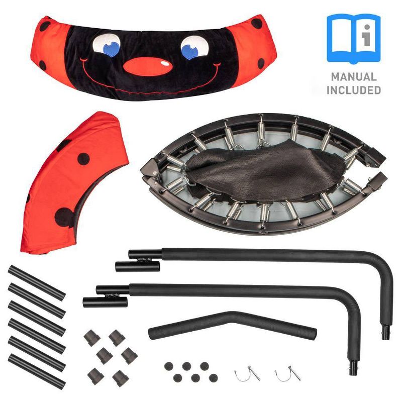 Pure Fun Ladybug Jumper Kids' Trampoline