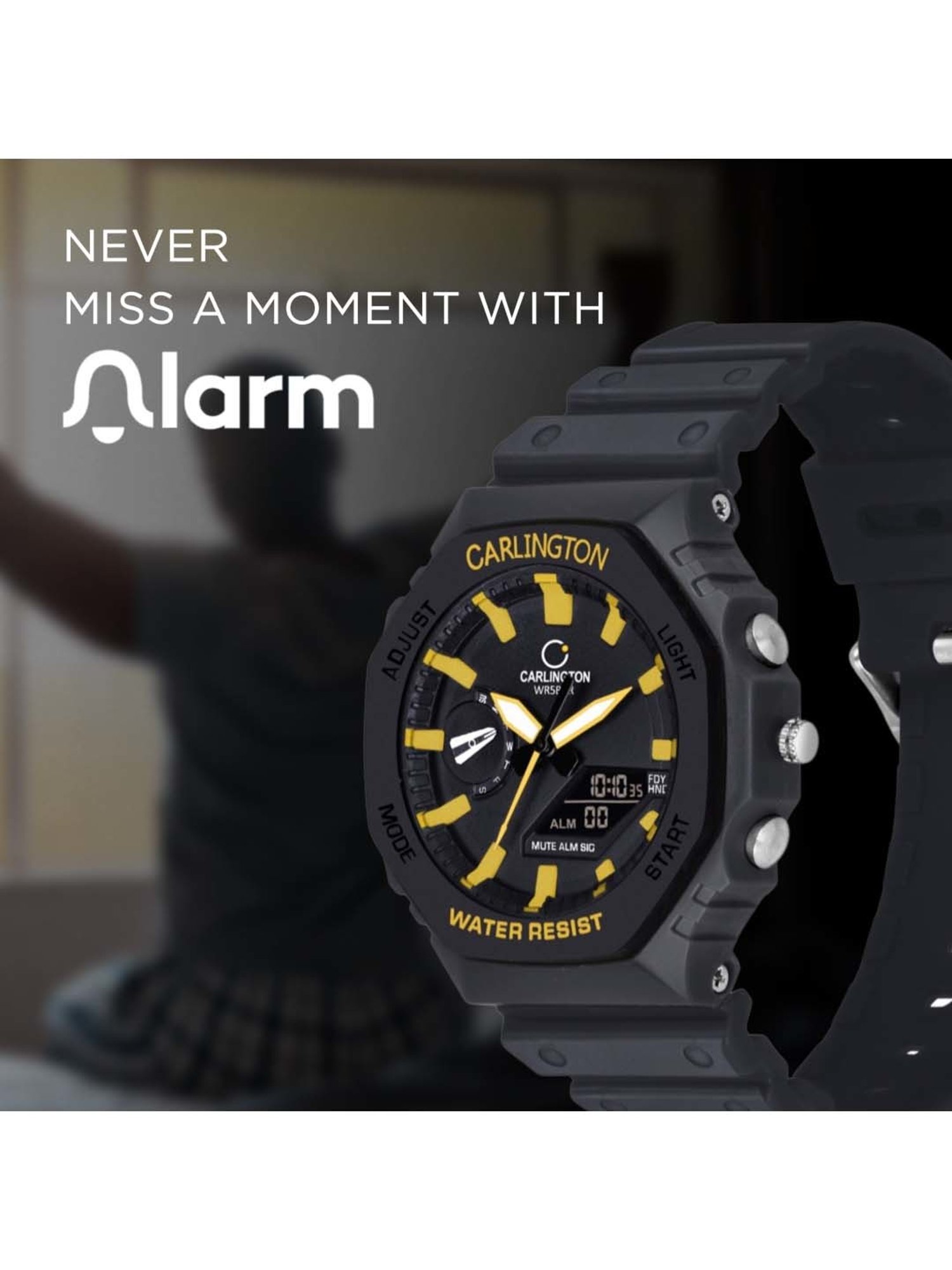 CARLINGTON Endurance 3322 Analog-Digital Watch for Men