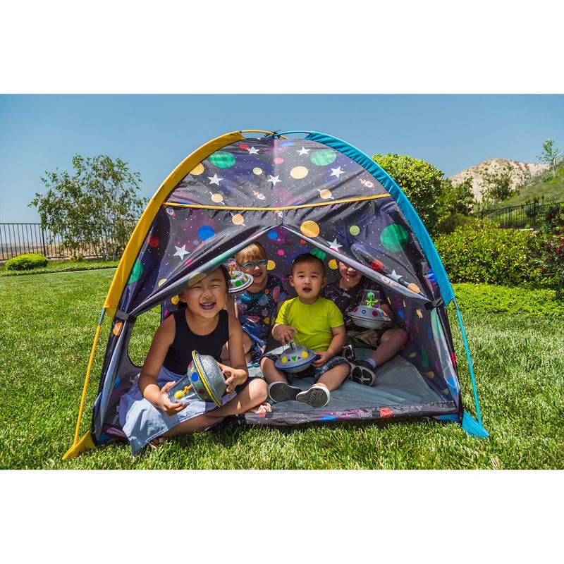 Magic Cabin - Outdoor Tent with Lights for Kids, Blue