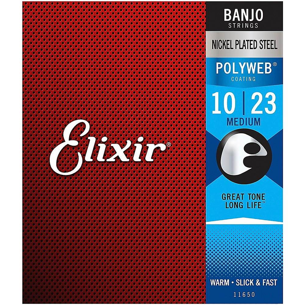 Elixir Banjo Medium - Polyweb
