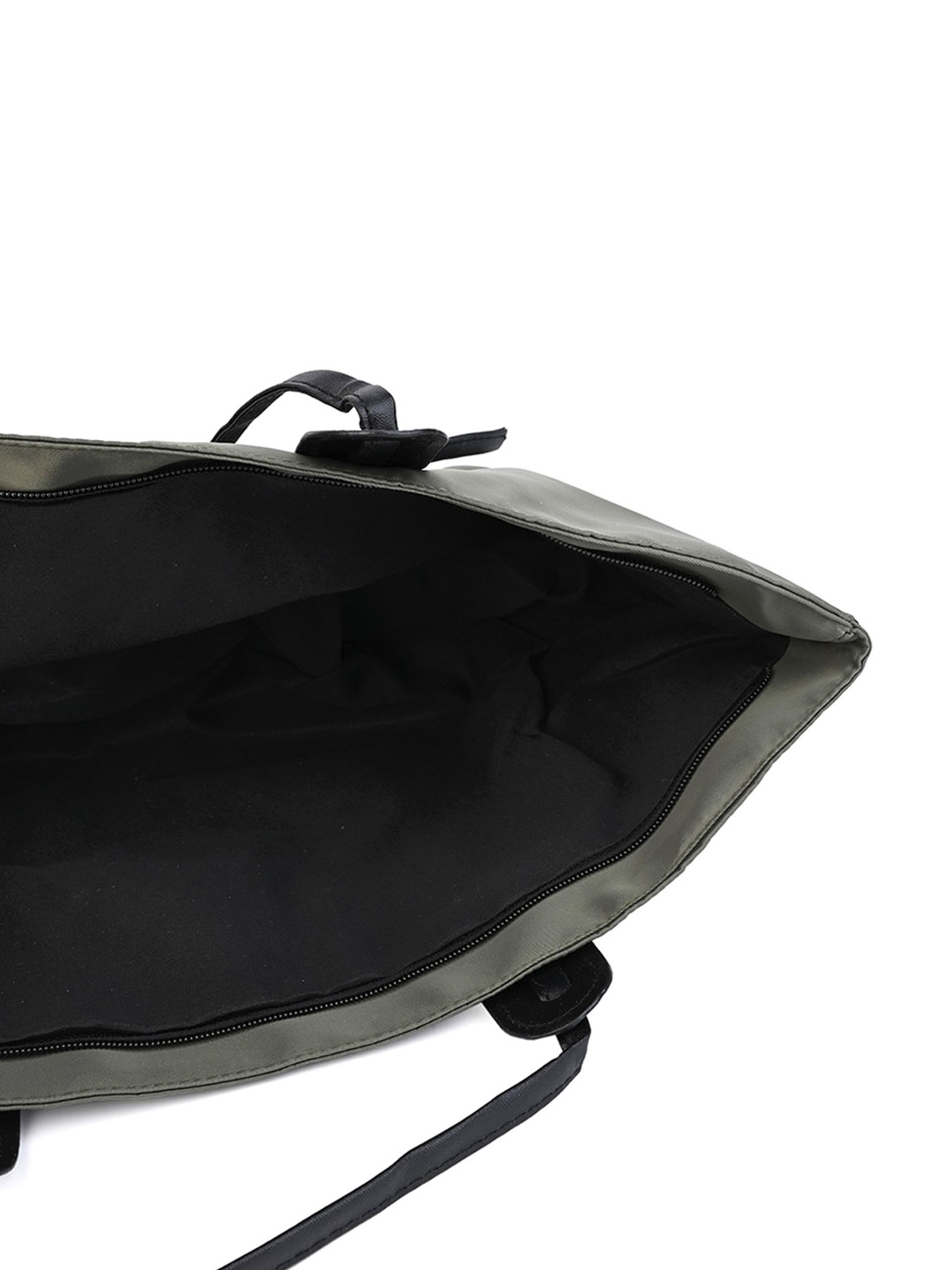 Call It Spring Black Combo Solid Large Tote Handbag