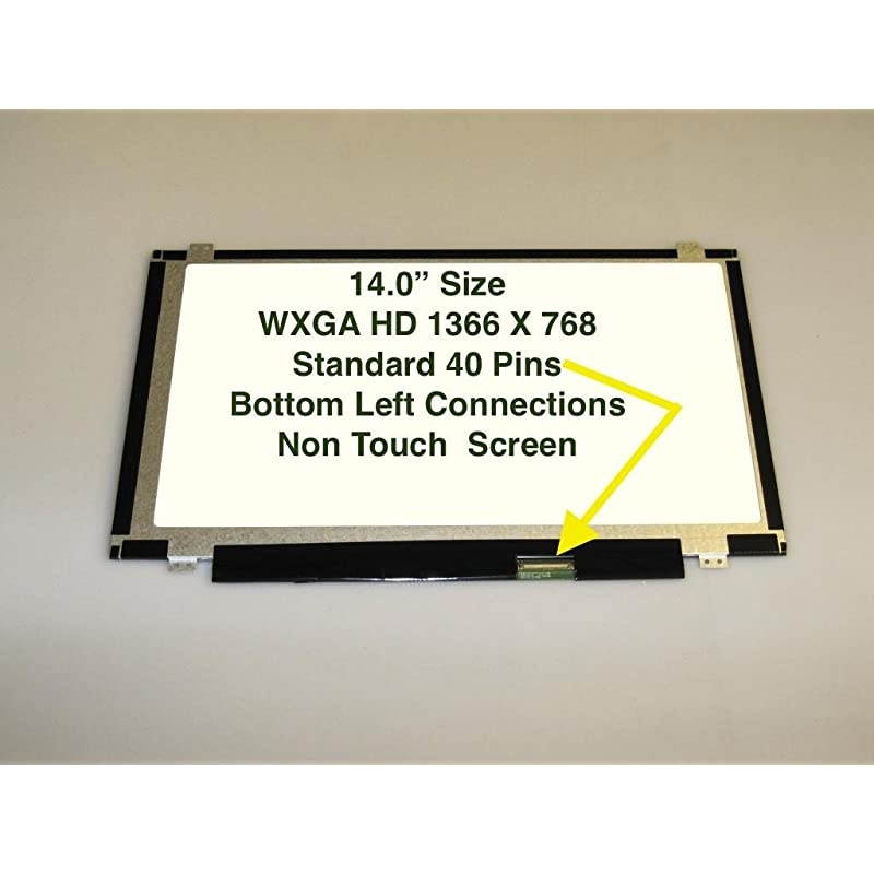 PAVILION CHROMEBOOK 698523001 Replacement 140 LED LCD Screen WXGA HD Laptop Glossy Display New fits 14C011NR 14C015DX14C020US 14C025US 14C030US 14C035US 14C050nr 14C053CL 14C010US