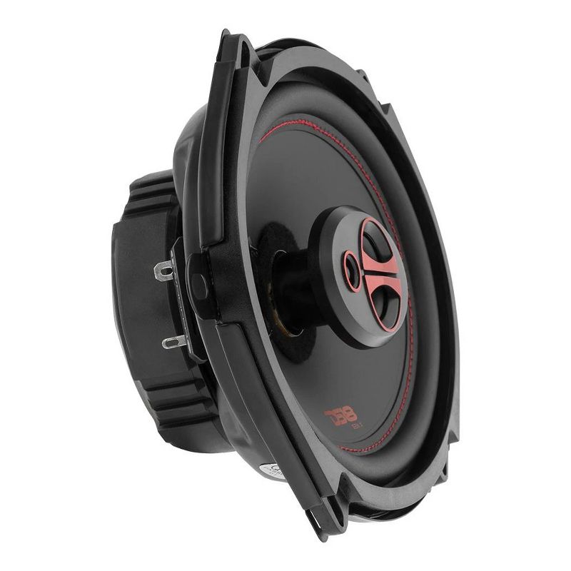DS18 DS18-GEN-X5.7 Car Stereo GEN X 5 x 7" 3 Way Coaxial Speaker with 165 Watt MAX, 50 Watt RMS, and 4 Ohm for Car Audio Sound System, 1 Pair (2 Pack)