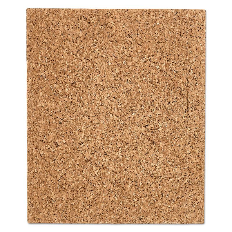 Iceberg Designer Cork Bulletin Board 20" x 24" Natural 35014