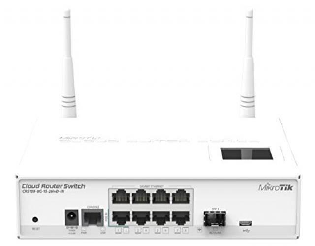 MikroTik Cloud Router Switch CRS109-8G-1S-2HnD-IN