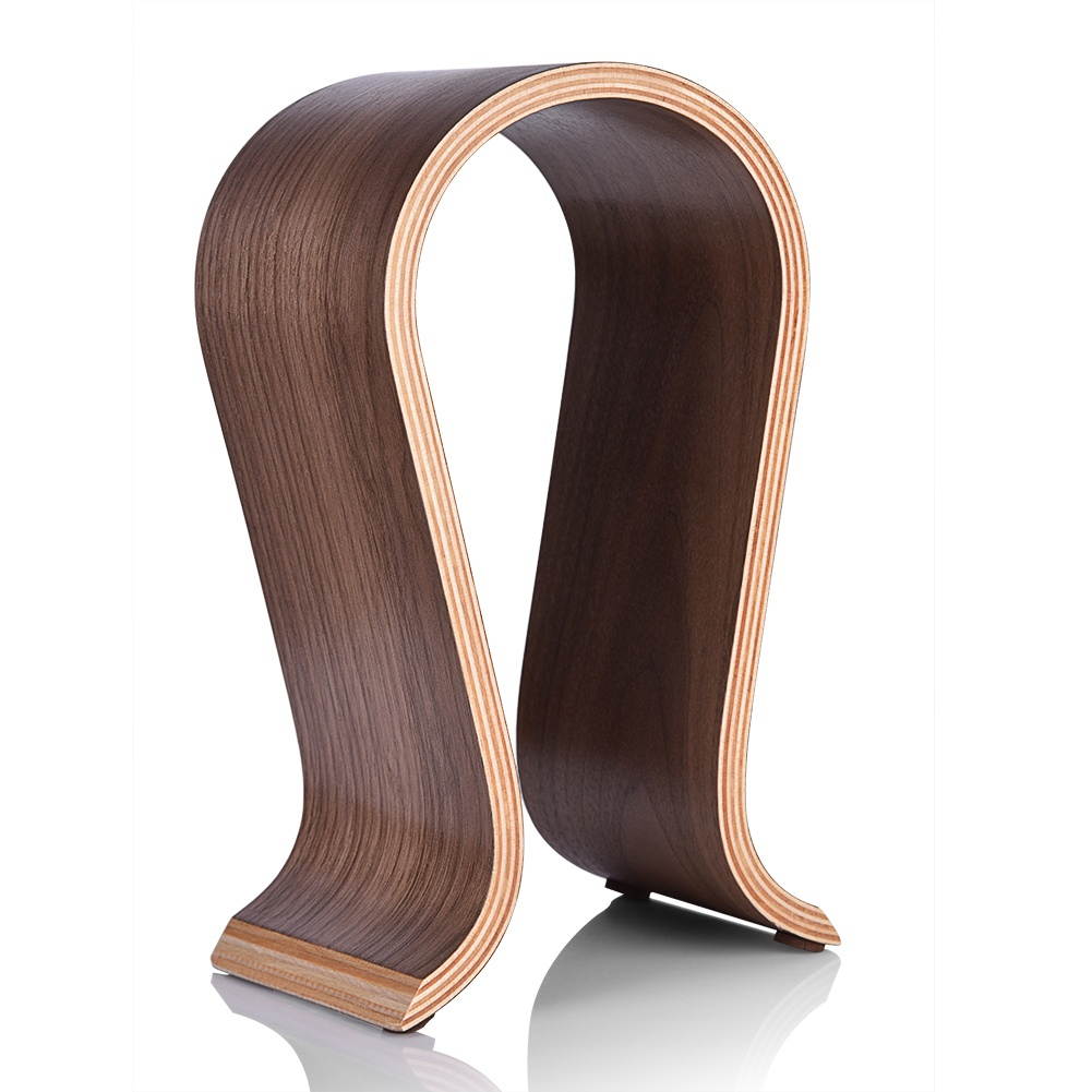 Wooden Stand for Headphone Headset Headphones Size Holder Hanger Desk Display