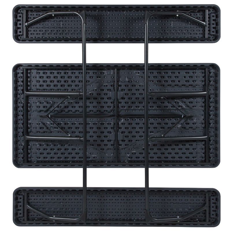 Emma and Oliver 72" x 12" x 12" Birchwood Bar Top Riser with Silver Legs