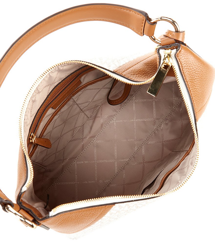 COACH Originals Swinger Nylon and Pebble Leather Shoulder Bag