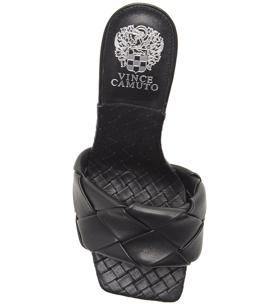Vince Camuto Brelanie Woven Leather Dress Mules