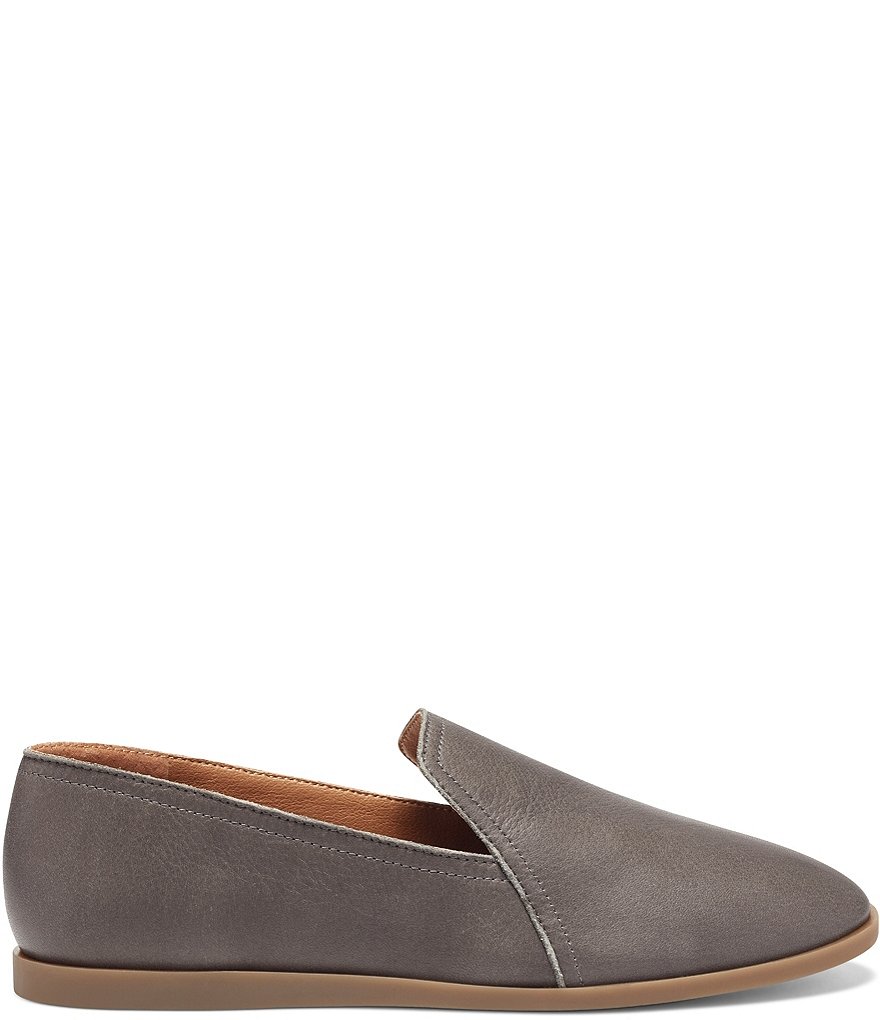 Trotters Harlow Lizard Patent Suede Leather Slip-Ons