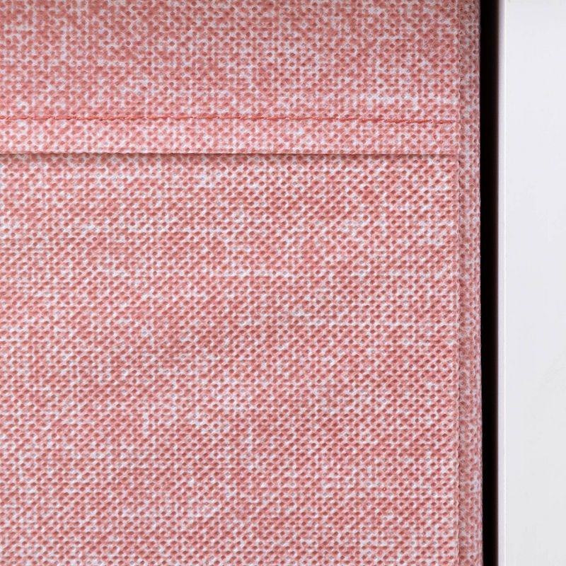 Sweet Piggy 4-Drawer Dresser with Baskets  White and Pink  - South Shore