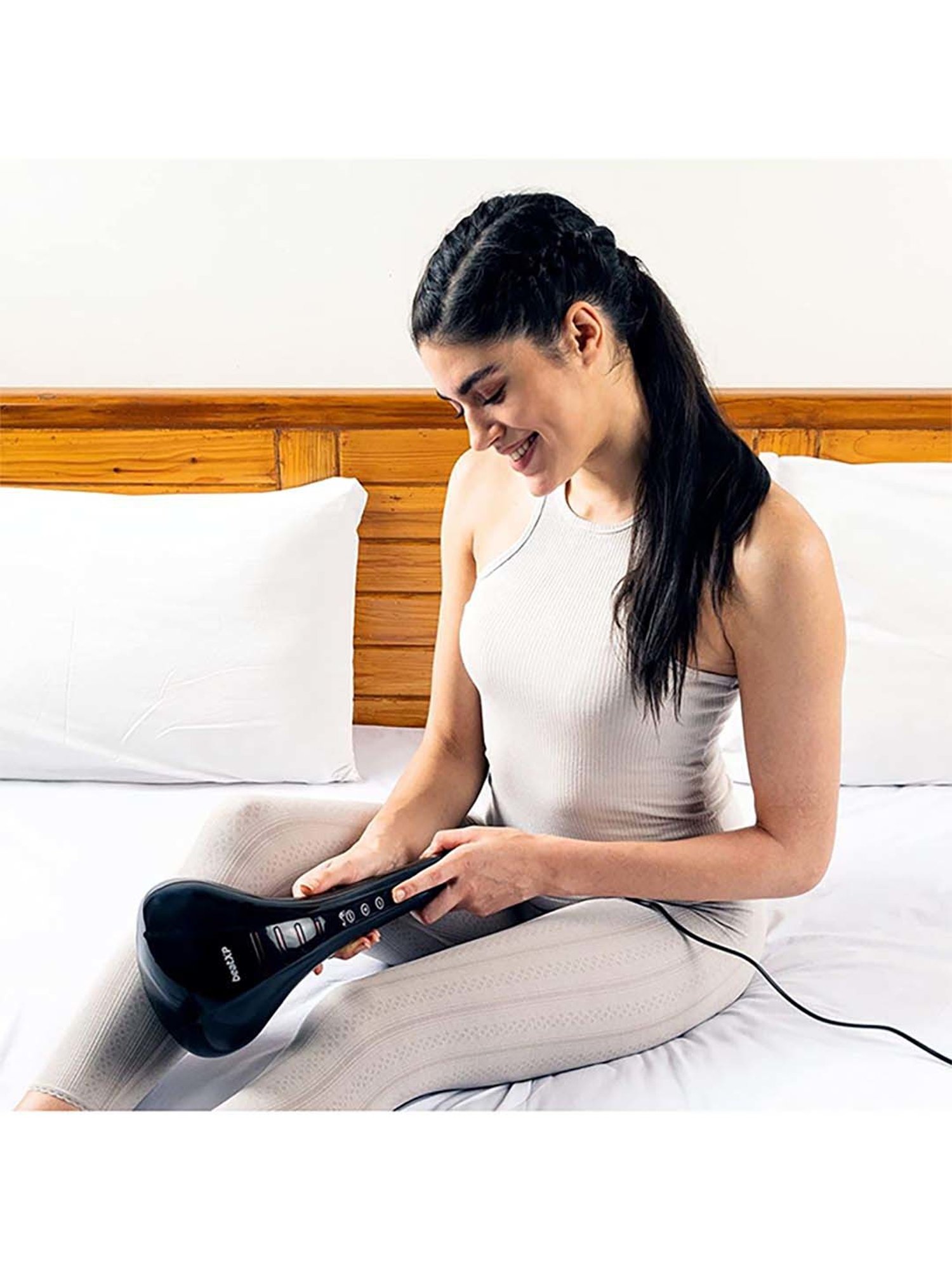 beatXP Thunder Double Headed Hammer Massager (Jade Black)