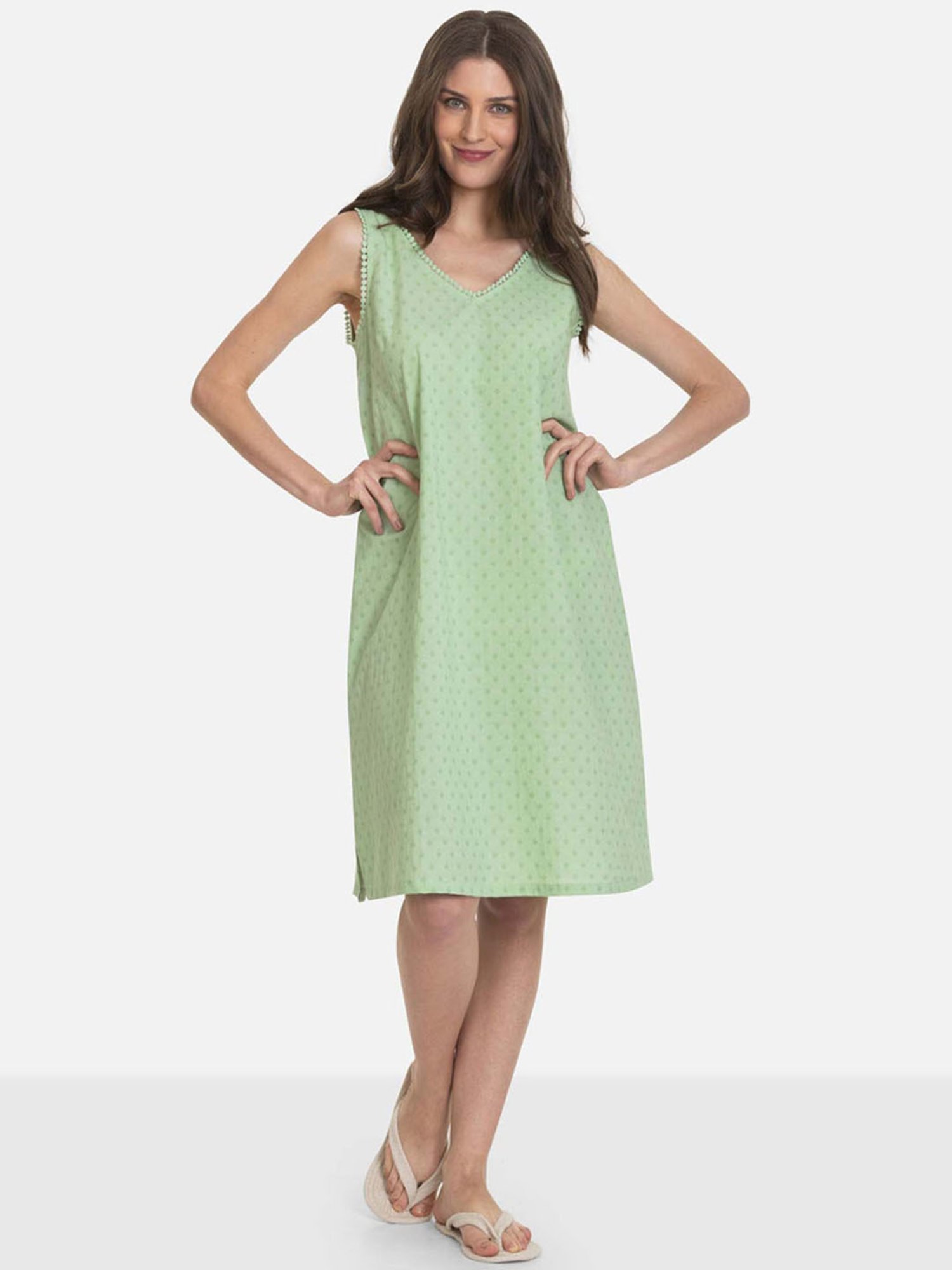 The Calm Collective Ivy Green Ivy Dress