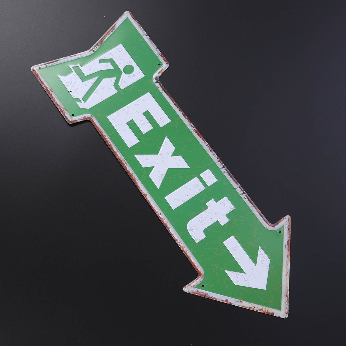 Creative Occident Retro Hanger Tag Legend EXIT for Supermarket Hospital Bar Decoration-31