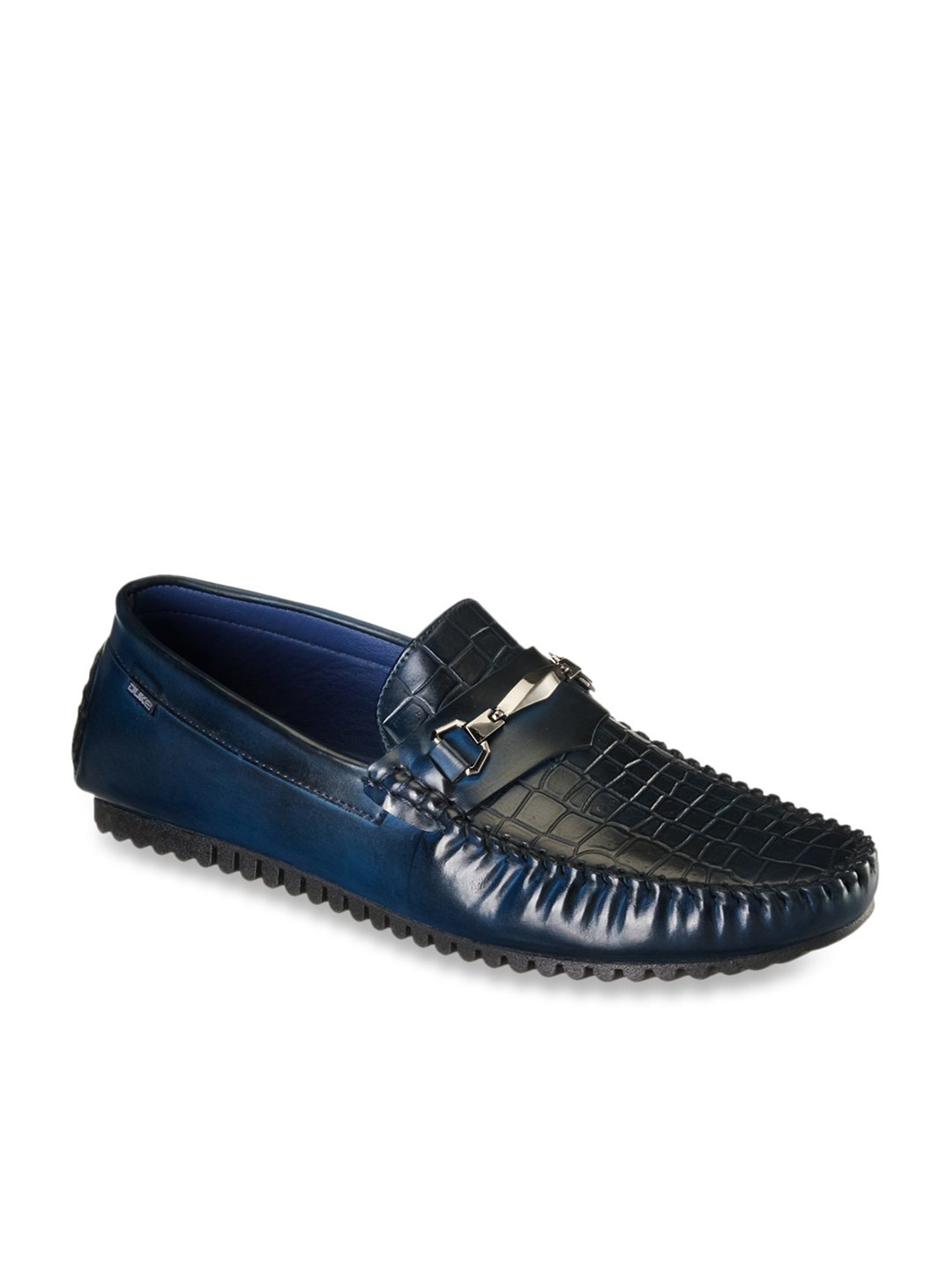 Duke Men's Navy Casual Loafers