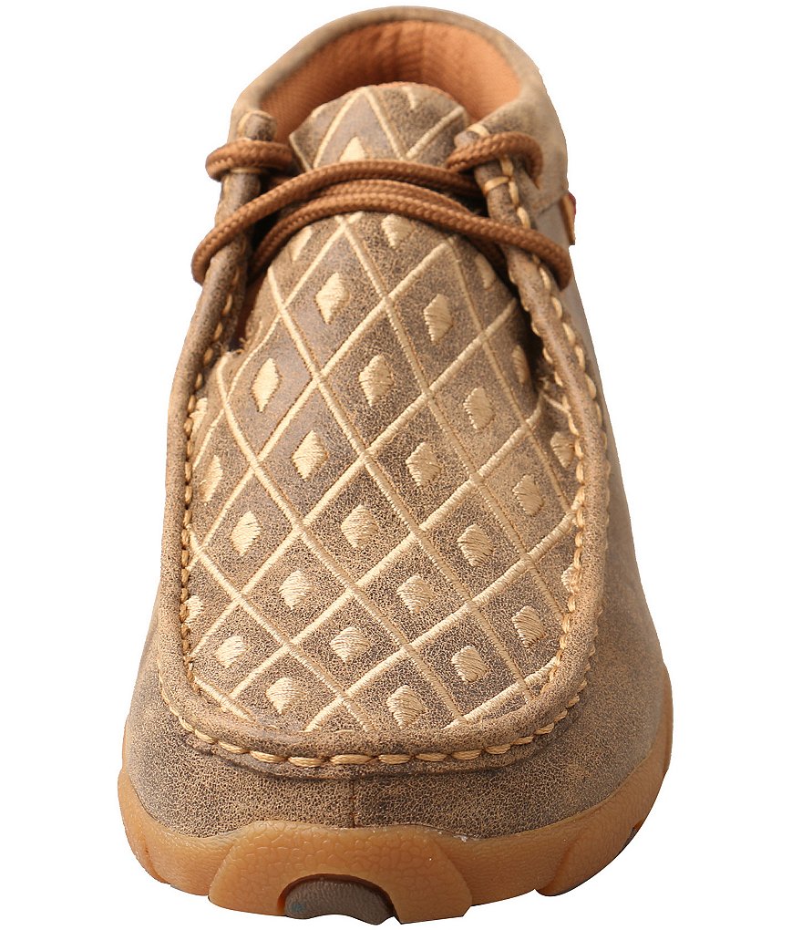 Twisted X Women's Embroidered Chukka Driving Mocs