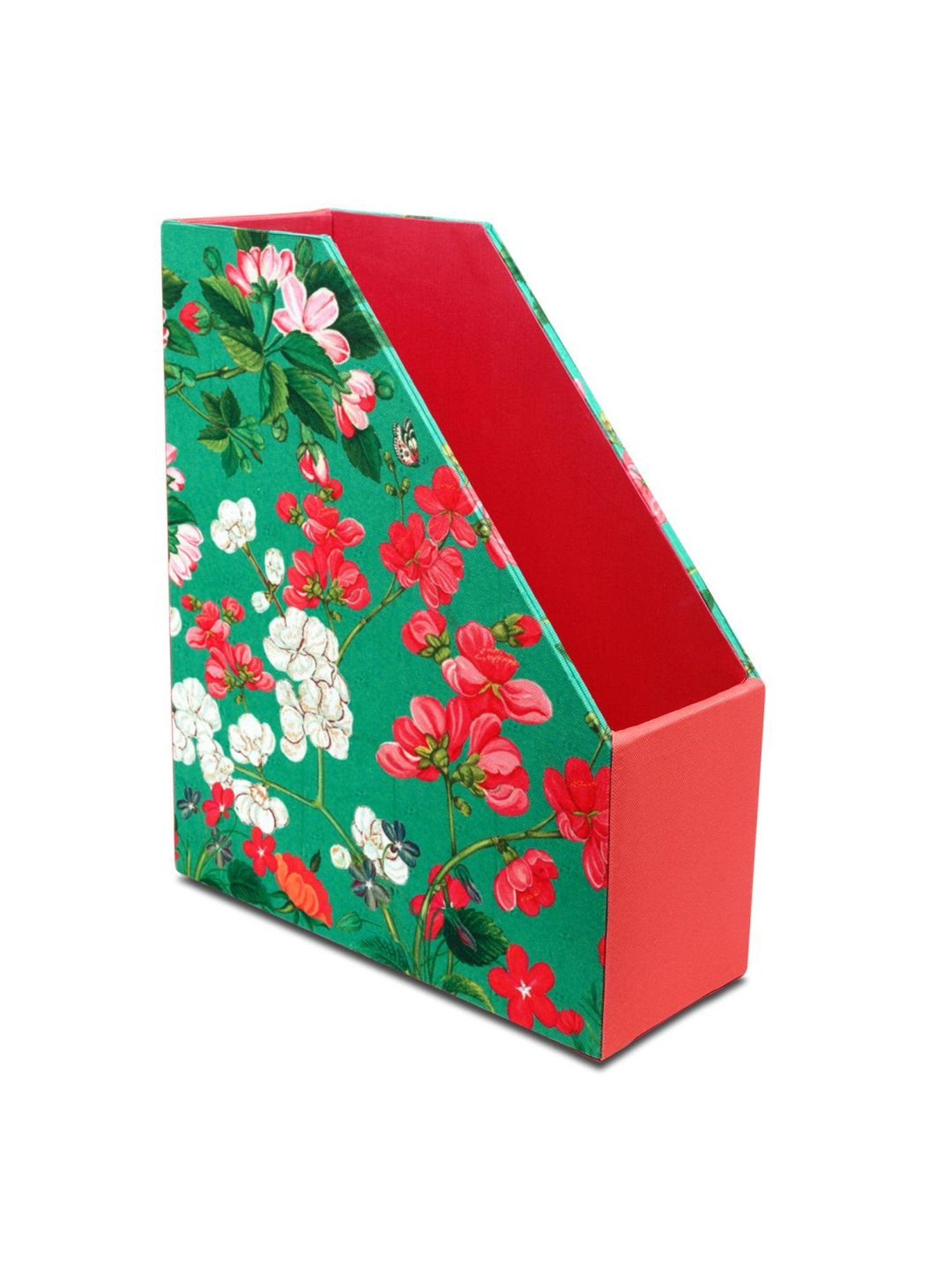 SEJ by Nisha Gupta Green Magazine Rack - Set of 1