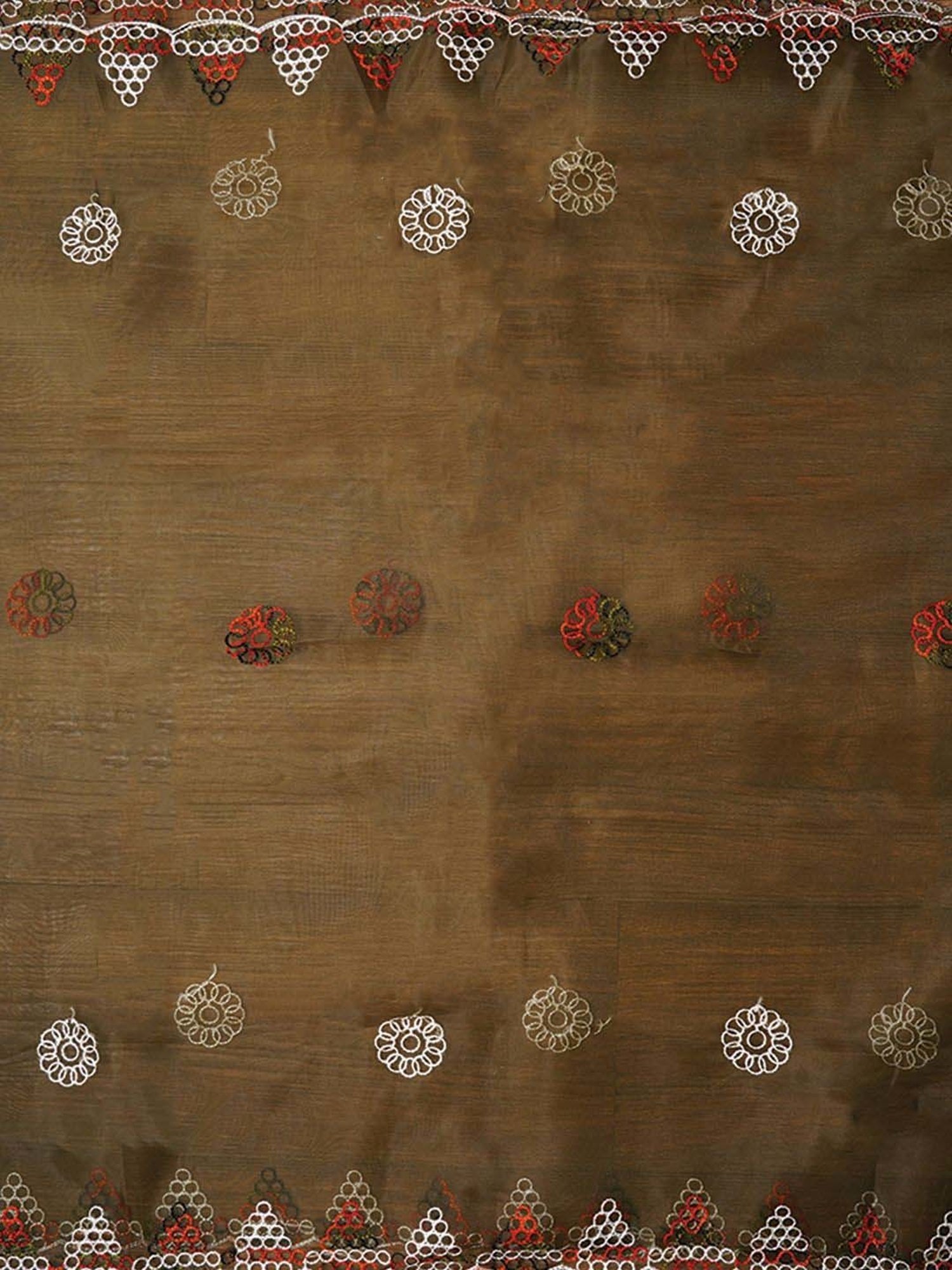 Jaipur Kurti Green Embroidered Unstitched Dress Material