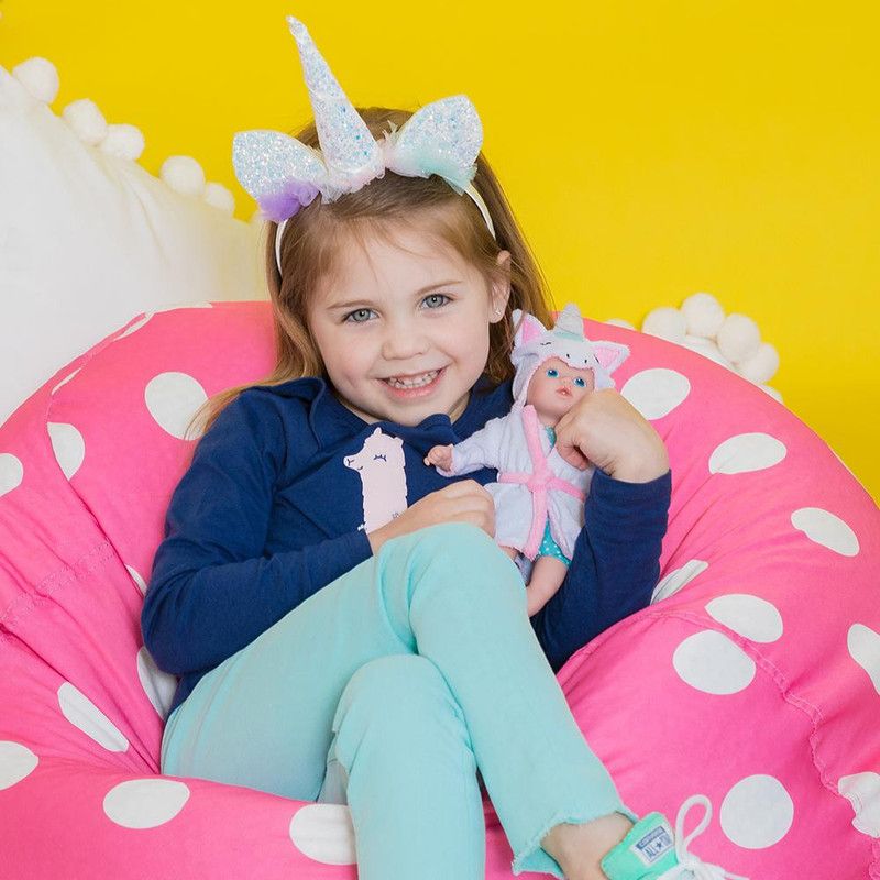 Adora Baby Bath Toy Unicorn, 8.5 inch Bath Time Baby Tot Doll with QuickDri Body