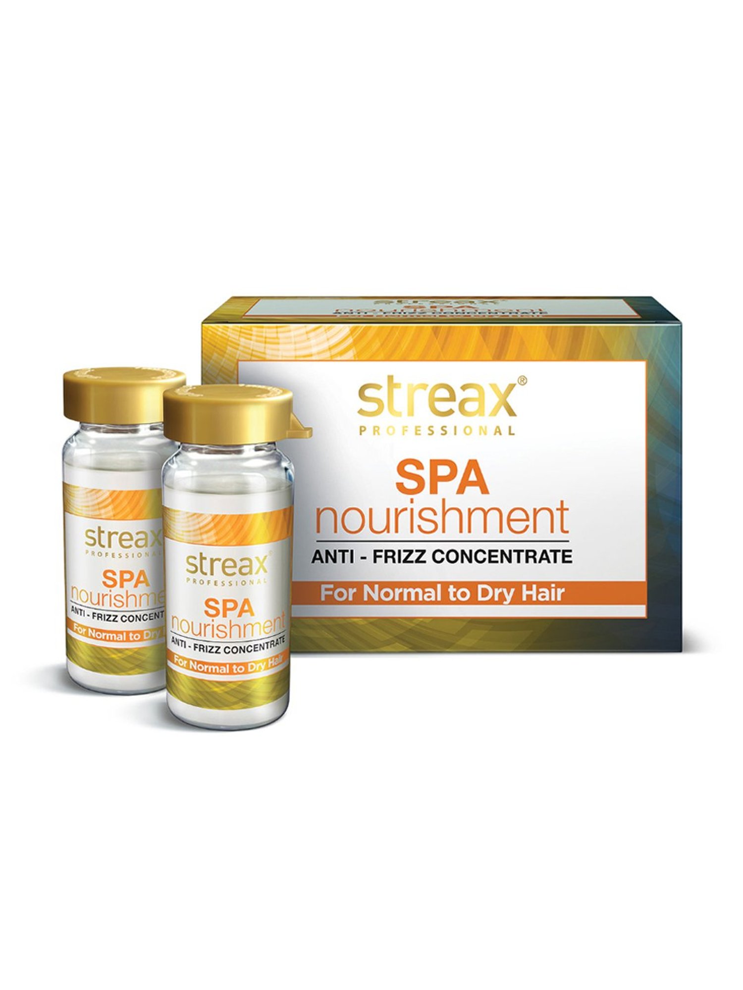 Streax Professional Spa Nourishment Anti-Frizz Concentrate - Pack of 2