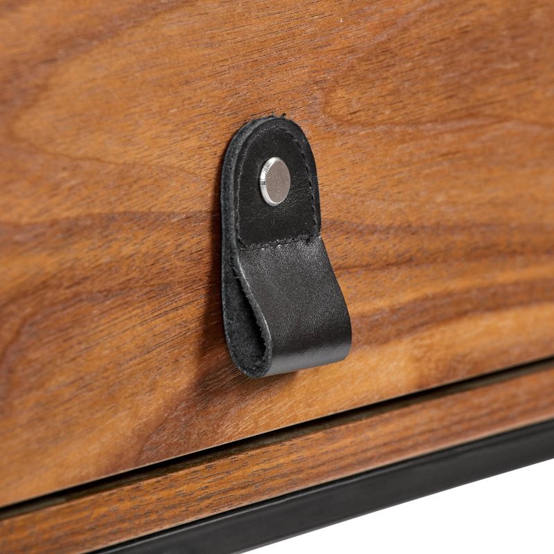 Milo Side Table Walnut - ClickDecor