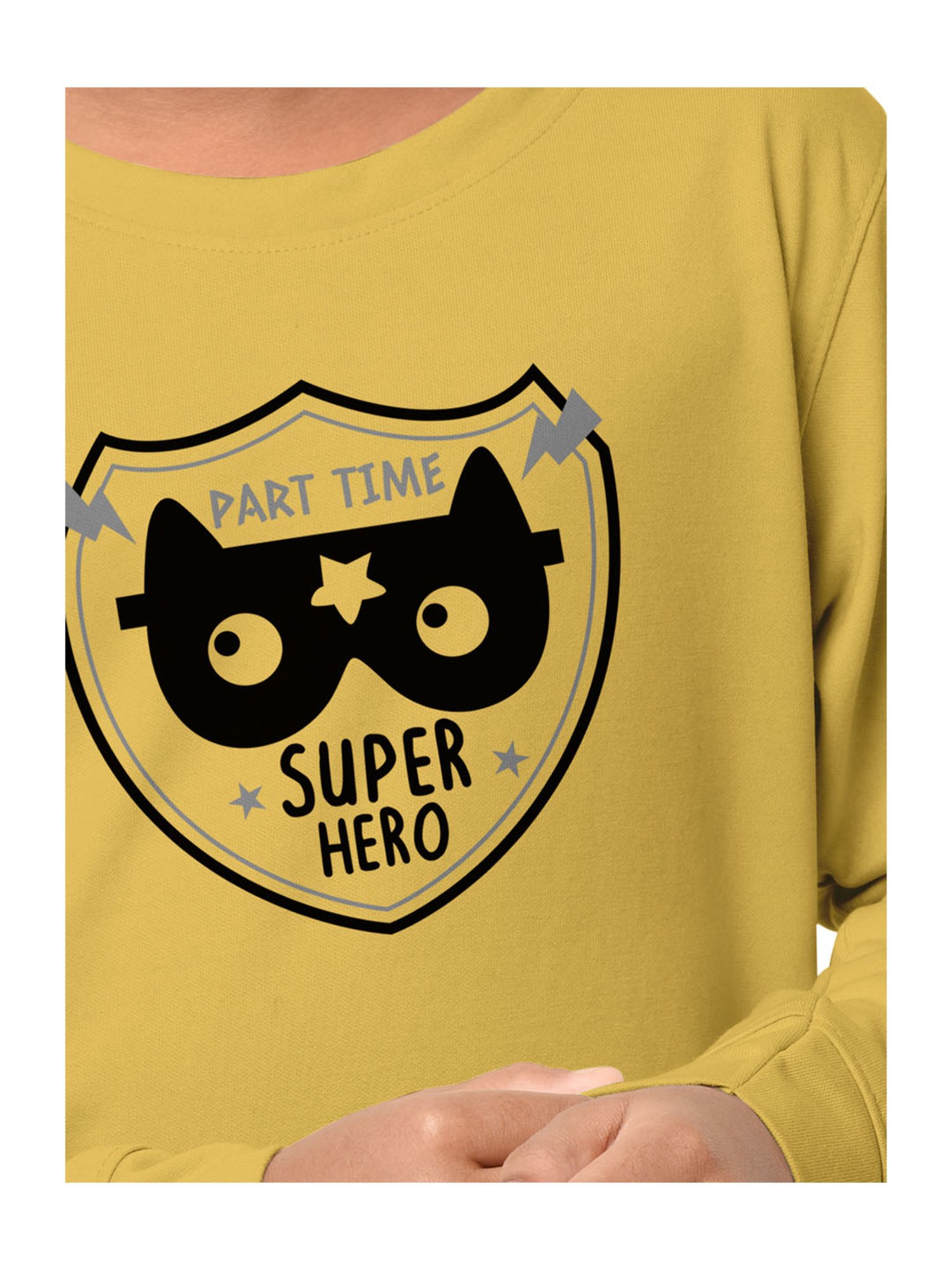 HELLCAT Turquoise & Yellow Printed Full Sleeves T-Shirt (Pack Of 2)