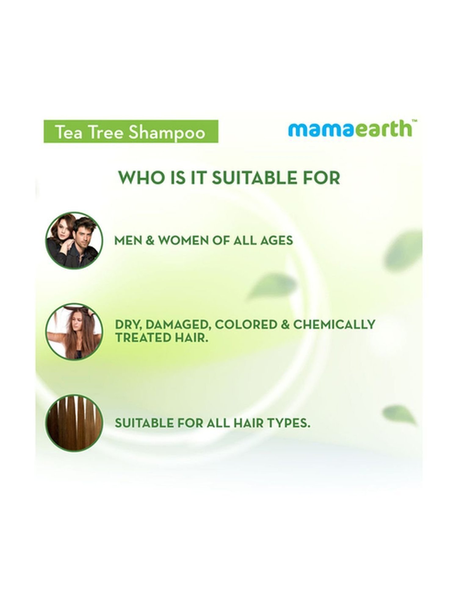 Mamaearth Tea Tree Anti Dandruff Shampoo - 250 ml