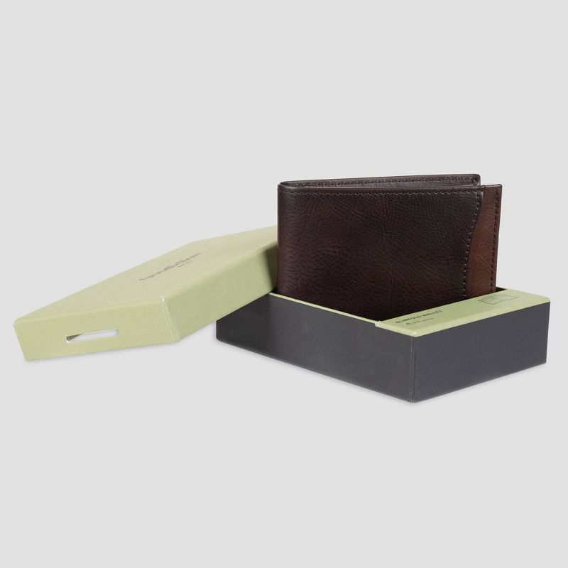 Men's Two-Tone Bifold Wallet - Goodfellow & Co™ Brown