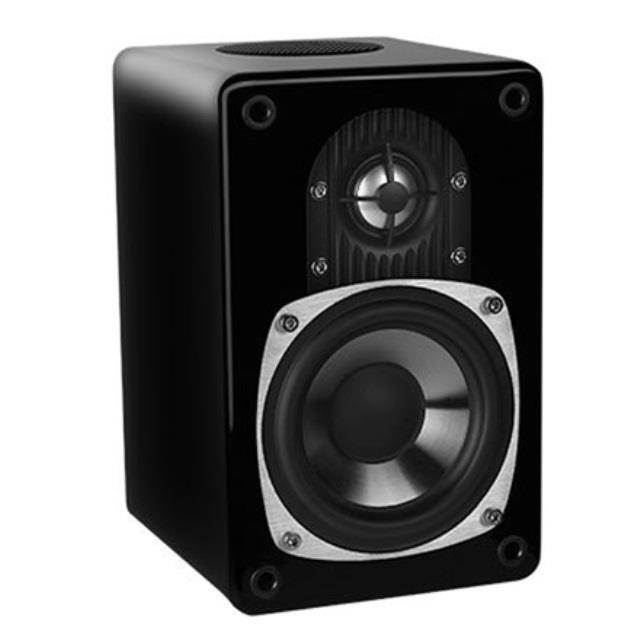 saga luxury edition the pawns twoway bookshelf speaker w/4 woofer gloss black | each