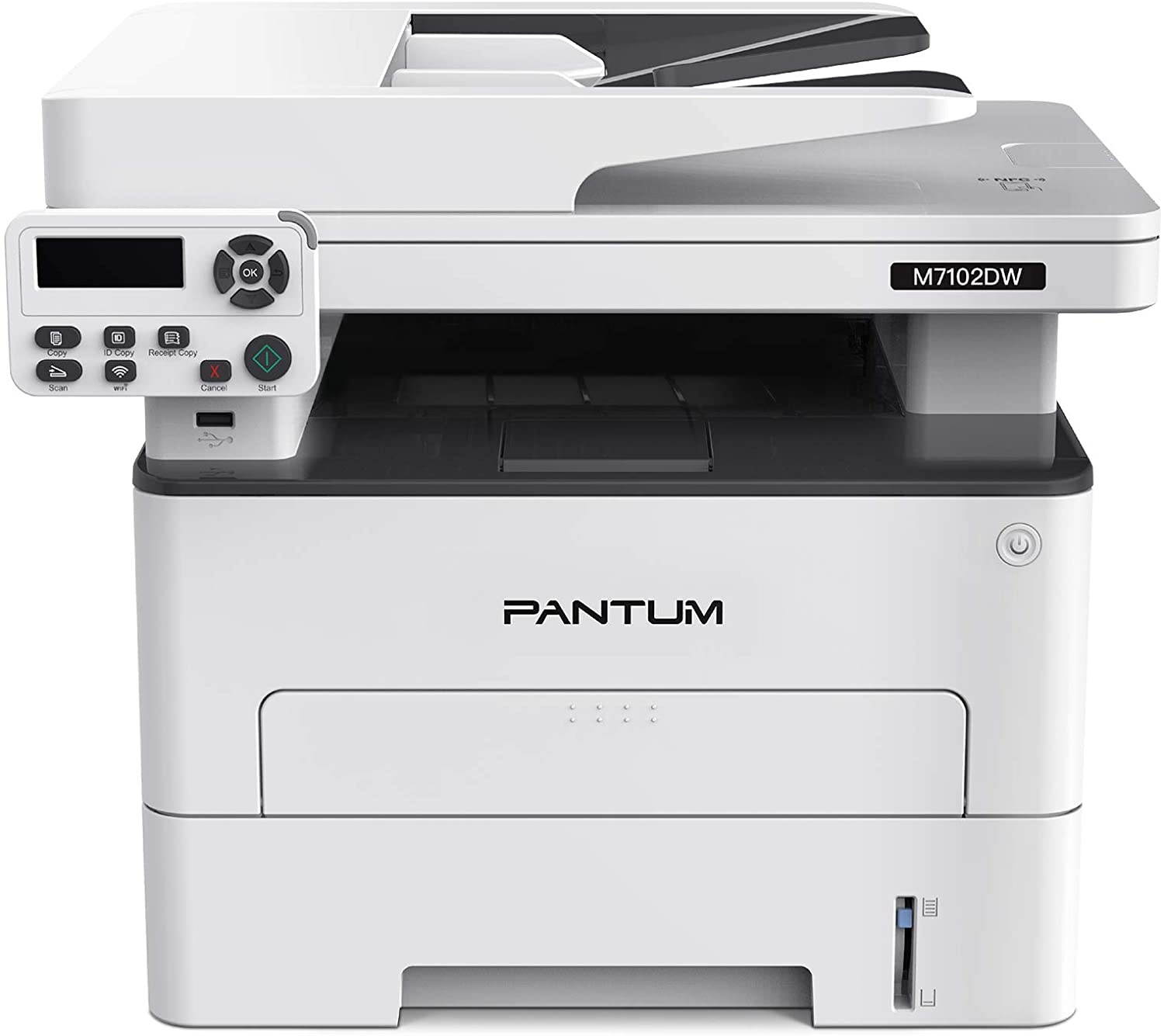 Pantum M7102DW Laser Printer Scanner Copier 3 in 1, Wireless Connectivity and Auto Two-Sided Printing with 1 Year Warranty, 35 Pages Per Minute (V6W81B)