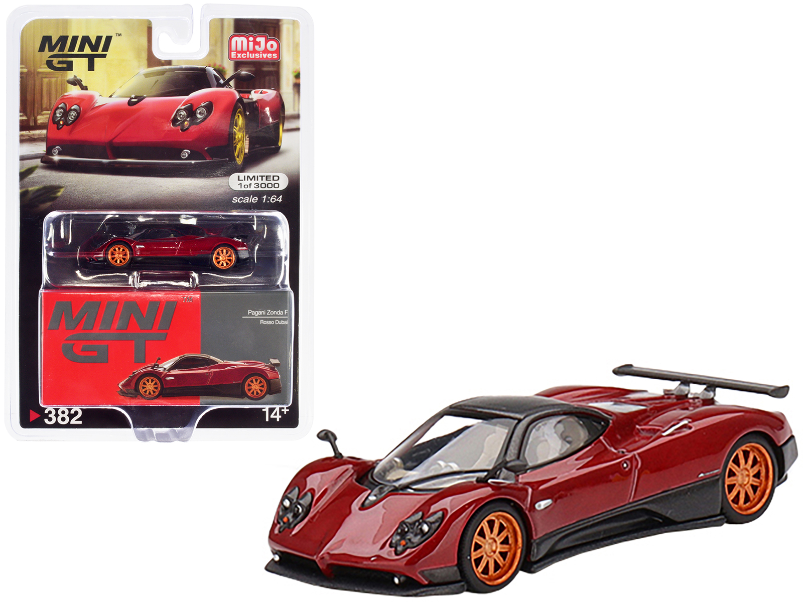 Pagani Utopia Green Metallic 1/64 Diecast Model Car by CM Models