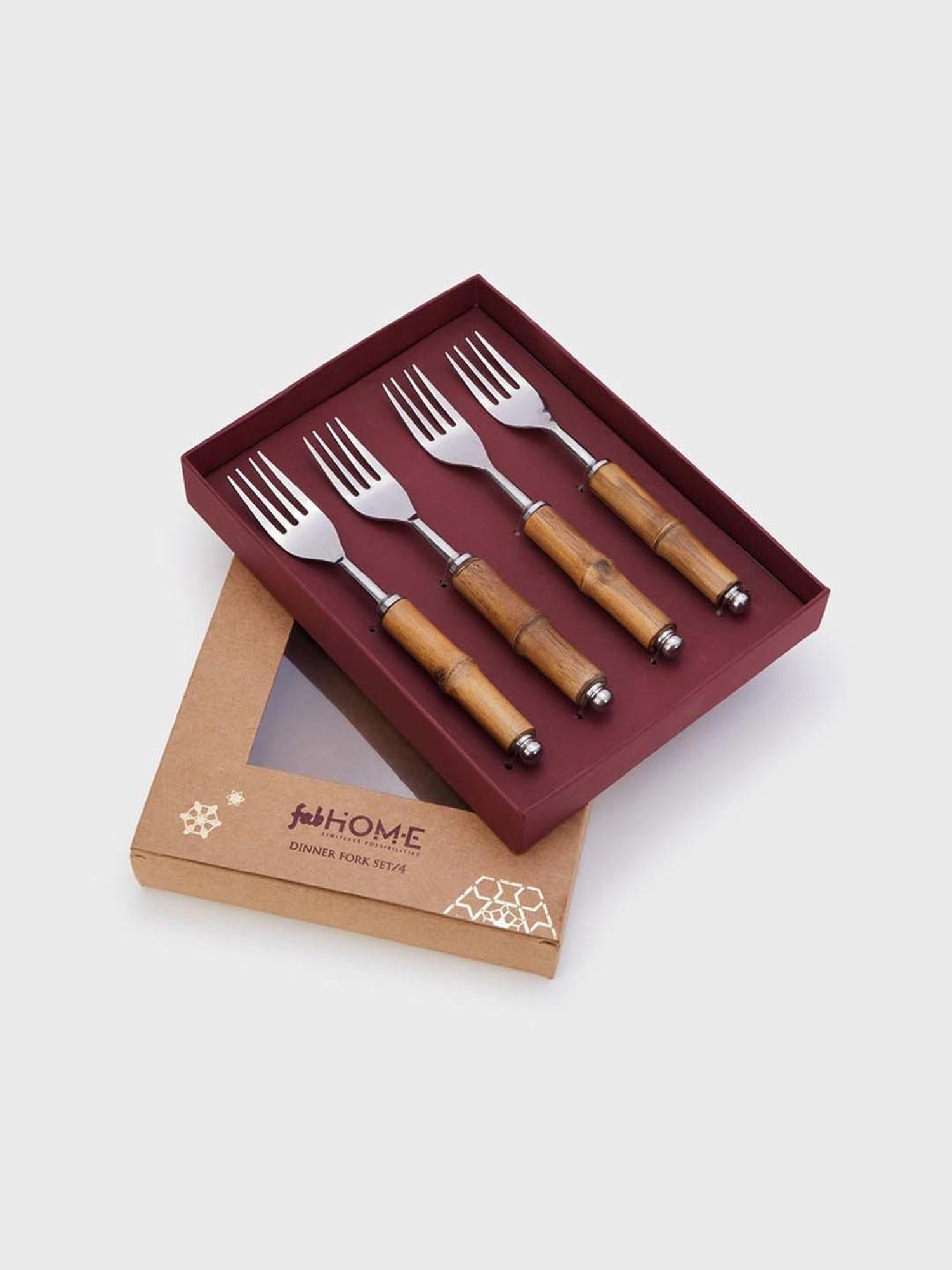 Westside Home Brown Copper Tea Spoons (Set of 4)