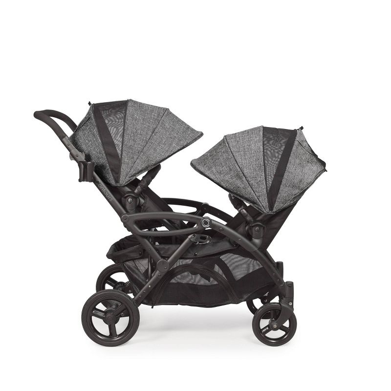 Contours Options Elite Tandem Double Stroller - Graphite