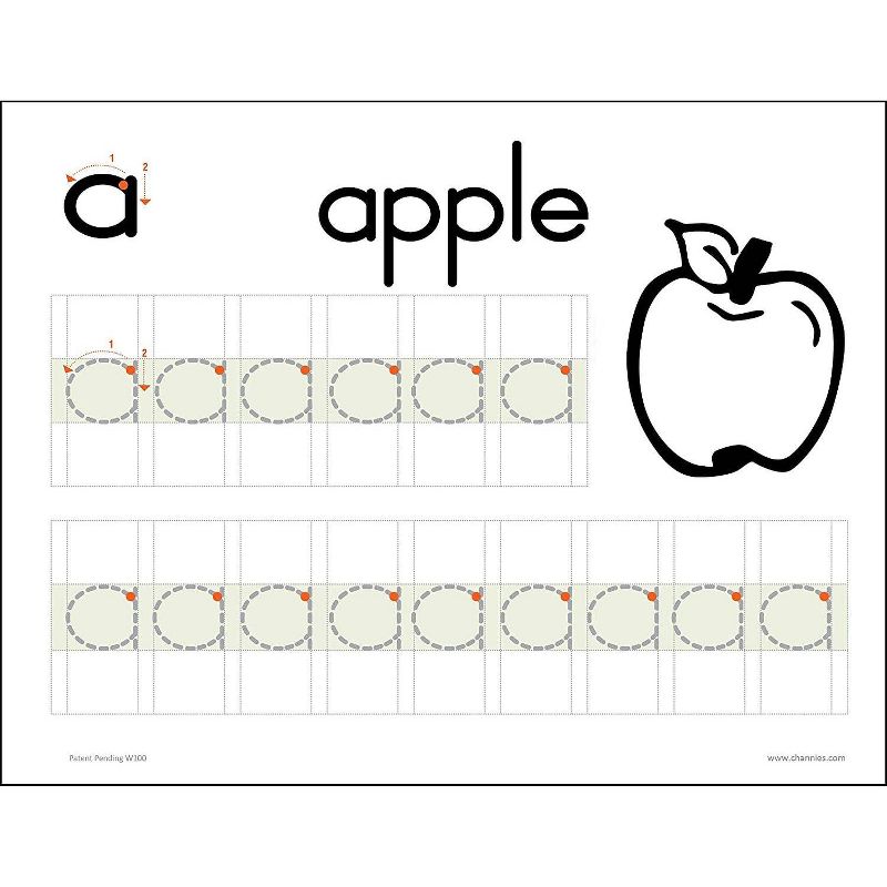 Channie's 3pk Beginner's Alphabet and Handwriting Workbooks