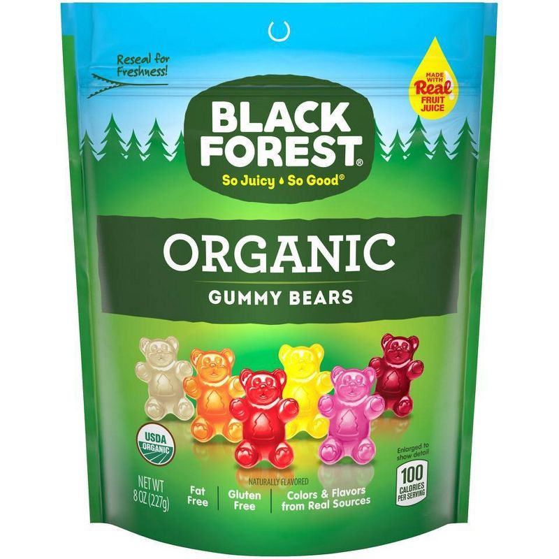 Black Forest Organic Gummy Bears - 8oz